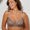 Soutien-gorge Minimiseur Dentelle Et Microfibre - Avec Armatures -Boutique De Lingerie De Mode 701866 C01 zoomx