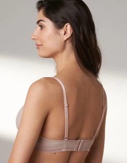 Soutien-gorge Triangle Microfibre Et Dentelle Camana - Sans Armatures -Boutique De Lingerie De Mode 701868 C01 zoomx vue3