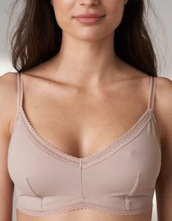 Soutien-gorge Triangle Microfibre Et Dentelle Camana - Sans Armatures -Boutique De Lingerie De Mode 701868 C01 zoomx vue4