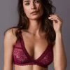 Soutien-gorge Forme Triangle Dentelle Stretch Et Plumetis Talara - Sans Armatures -Boutique De Lingerie De Mode 701876 C01 zoomx