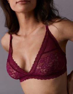 Soutien-gorge Forme Triangle Dentelle Stretch Et Plumetis Talara - Sans Armatures -Boutique De Lingerie De Mode 701876 C01 zoomx vue4