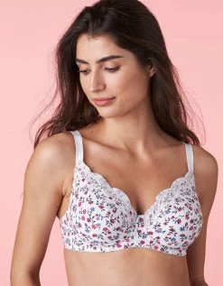 Bestform Soutien-gorge Emboîtant Emily Coton Stretch Imprimé Fleuri - Avec Armatures -Boutique De Lingerie De Mode 701911 C01 zoomx vue4