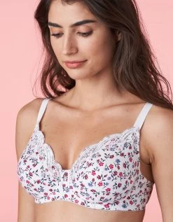 Bestform Soutien-gorge Emboîtant Emily Coton Stretch Imprimé Fleuri - Avec Armatures -Boutique De Lingerie De Mode 701911 C01 zoomx vue5