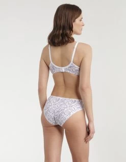 DIM Soutien-gorge Generous Coton Bio(1) Imprimé Bambou - Avec Armatures -Boutique De Lingerie De Mode 701925 C01 zoomx vue4