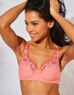 Soutien Gorge Uni Brodé Olbia - Avec Armatures