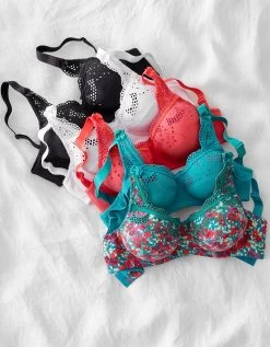 Soutien Gorge Uni Brodé Olbia - Avec Armatures -Boutique De Lingerie De Mode 701985 C28 zoomx vue7