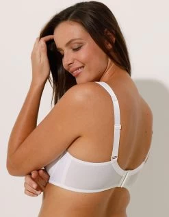 Soutien-gorge Grand Maintien Maille Satinée Et Tulle - Avec Armatures 11 Soutien-gorge Grand Maintien Maille Satinée Et Tulle - Avec Armatures -Boutique De Lingerie De Mode 701986 C00 zoomx vue4