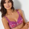 Soutien-gorge Coton Imprimé Fleuri Coria - Sans Armatures