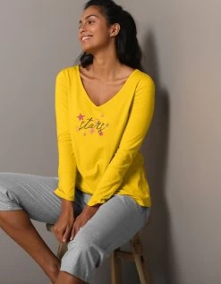 Tee-shirt De Pyjama Manches Longues Imprimé Estrella