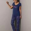 Pantalon De Pyjama Imprimé étoiles Estrella - Coton 1 Pantalon De Pyjama Imprimé étoiles Estrella - Coton -Boutique De Lingerie De Mode 703028 C01 zoomx
