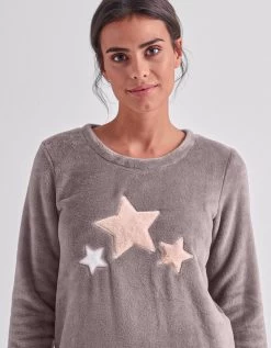 Pyjama Pantalon Polaire, Toucher Peluche 8 Pyjama Pantalon Polaire, Toucher Peluche -Boutique De Lingerie De Mode 703057 C00 zoomx vue3