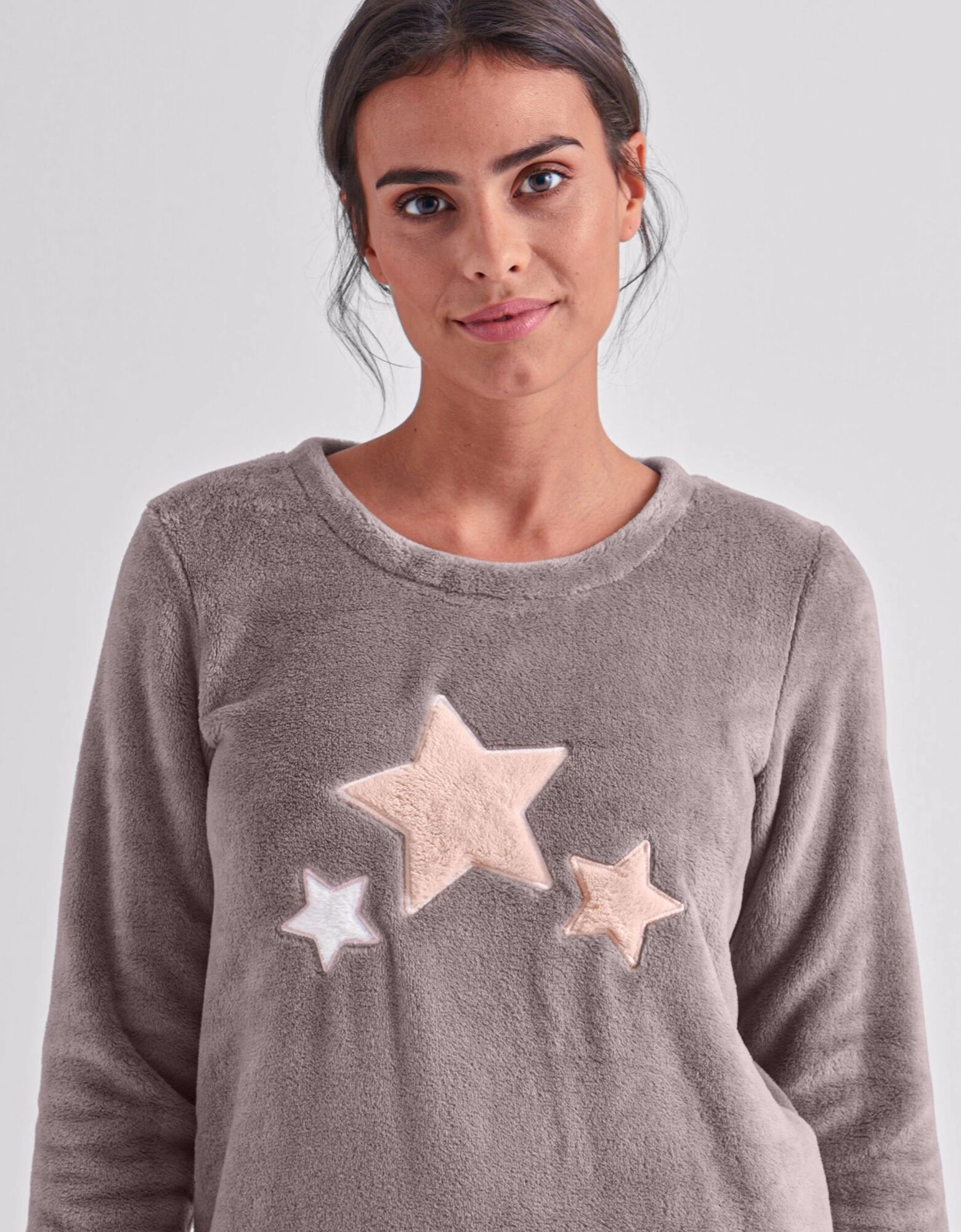 Pyjama Pantalon Polaire, Toucher Peluche 5 Pyjama Pantalon Polaire, Toucher Peluche – Image 3