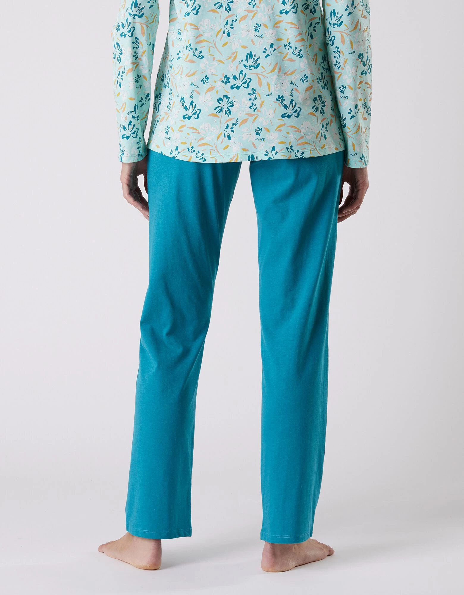 Pantalon Pyjama Coton Imprimé "jardin Secret" 4 Pantalon Pyjama Coton Imprimé "jardin Secret" – Image 2