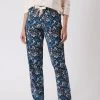 Pantalon Pyjama Coton Imprimé Floral -Boutique De Lingerie De Mode 703077 C02 zoomx