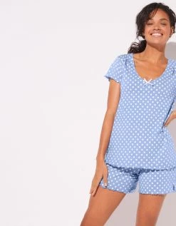 Pyjashort Imprimé Pois