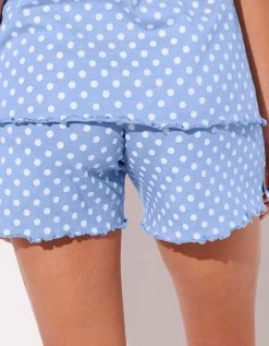 Pyjashort Imprimé Pois -Boutique De Lingerie De Mode 703136 C01 zoomx vue4
