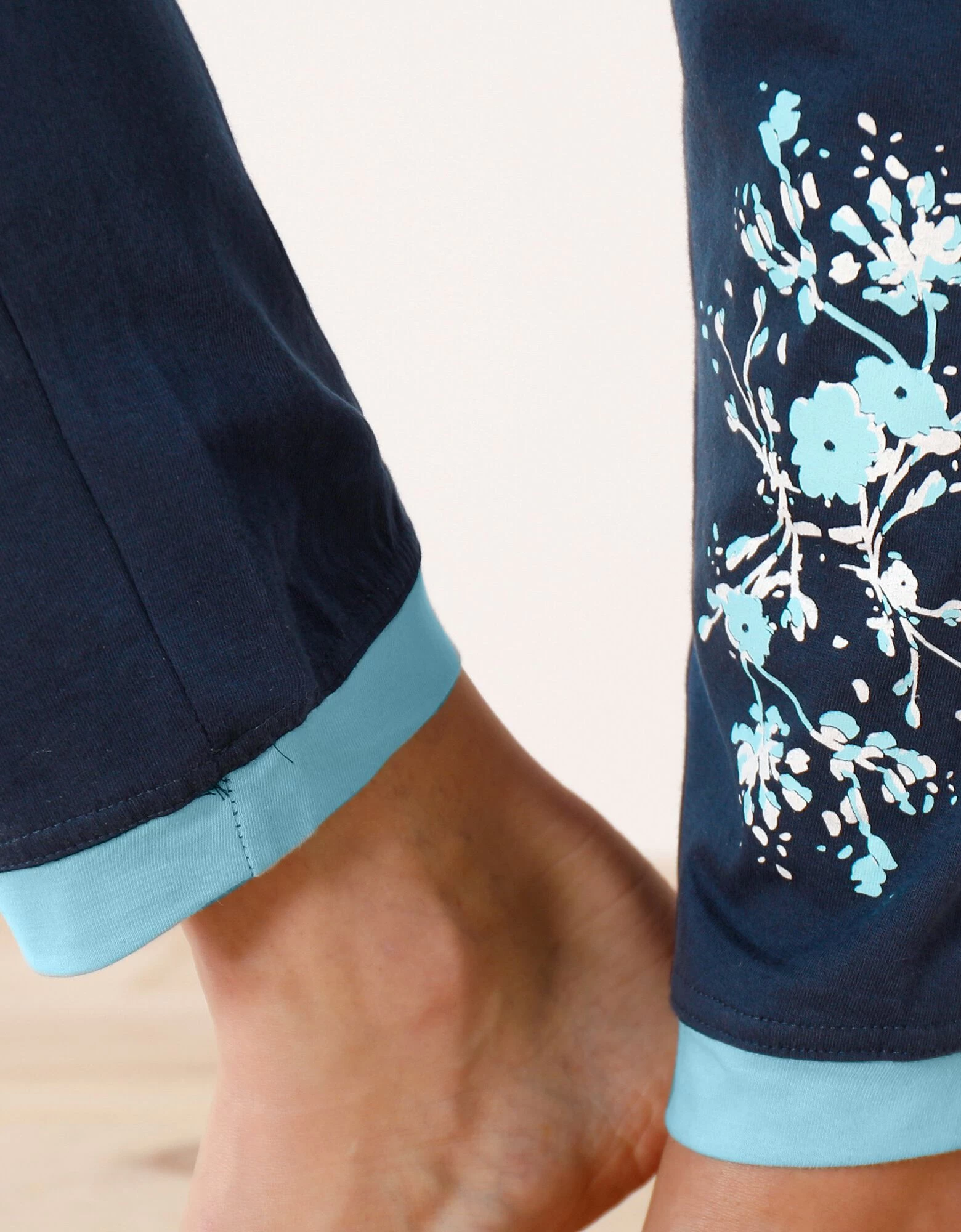 Pantalon De Pyjama – Uni Marine 8 Pantalon De Pyjama – Uni Marine – Image 6