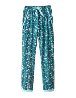Pantalon De Pyjama – Fleuri émeraude -Boutique De Lingerie De Mode 703155 C01 zoomx vue5