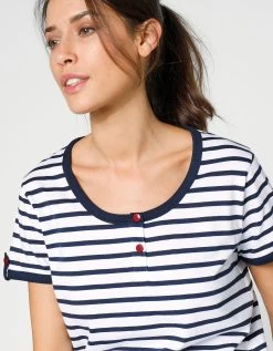 Pyjama Pantacourt Coton Manches Courtes -Boutique De Lingerie De Mode 703173 C01 zoomx vue3