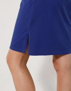 Chemise De Nuit Courte Manches Longues Motif « Rosace » -Boutique De Lingerie De Mode 703209 C01 zoomx vue5