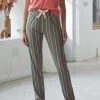 Pantalon Pyjama Imprimé Rayures -Boutique De Lingerie De Mode 703214 C01 zoomx