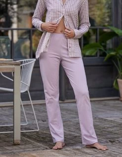 Pyjama Imprimé Carreaux - Col Tailleur -Boutique De Lingerie De Mode 703240 C02 zoomx vue5