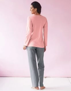 Pyjama Imprimé Chat - Lot De 2 -Boutique De Lingerie De Mode 703410 C00 zoomx vue3