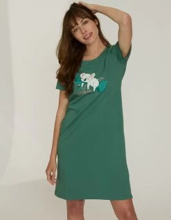 Chemise De Nuit Courte À Manches Courtes, Imprimé Koala 12 Chemise De Nuit Courte À Manches Courtes, Imprimé Koala -Boutique De Lingerie De Mode 703451 C01 zoomx vue5