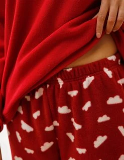 Pyjama Complet Nuages, Polaire Et Manches Longues 14 Pyjama Complet Nuages, Polaire Et Manches Longues -Boutique De Lingerie De Mode 703473 C01 zoomx vue6