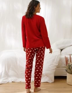 Pyjama Complet Nuages, Polaire Et Manches Longues 15 Pyjama Complet Nuages, Polaire Et Manches Longues -Boutique De Lingerie De Mode 703473 C01 zoomx vue7