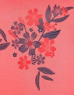 Pyjacourt Coton Imprimé "bouquet" -Boutique De Lingerie De Mode 703554 C01 zoomx vue3