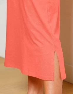 Chemise De Nuit Longue Manches Courtes Motif "panda Roux" -Boutique De Lingerie De Mode 703574 C01 zoomx vue4