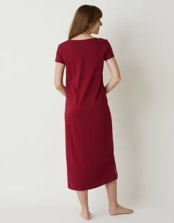 Chemise De Nuit Longue Manches Courtes Motif "papillons" 10 Chemise De Nuit Longue Manches Courtes Motif "papillons" -Boutique De Lingerie De Mode 703594 C01 zoomx vue4