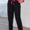 Pantalon Pyjama Coton Enjoy Imprimé Pois -Boutique De Lingerie De Mode 703604 C01 zoomx