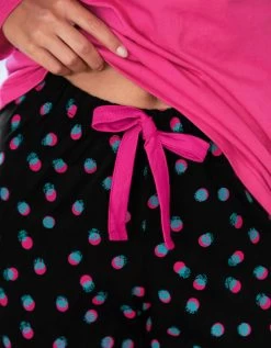 Pantalon Pyjama Coton Enjoy Imprimé Pois -Boutique De Lingerie De Mode 703604 C01 zoomx vue4