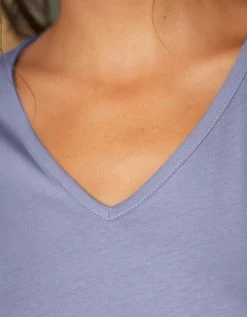 Tee-shirt Pyjama Manches Longues Uni -Boutique De Lingerie De Mode 703609 C01 zoomx vue5