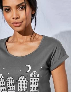 Maxi Tee-shirt - Lot De 2 -Boutique De Lingerie De Mode 703611 C01 zoom detailRFP