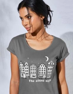 Maxi Tee-shirt - Lot De 2 -Boutique De Lingerie De Mode 703611 C01 zoomx vue5