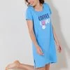 Chemise De Nuit Courte Imprimé "Coffee Lover"(1) 2 Chemise De Nuit Courte Imprimé "Coffee Lover"(1) -Boutique De Lingerie De Mode 703613 C01 zoomx