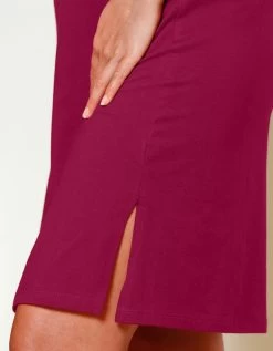 Chemise De Nuit Courte Manches Longues Motif "papillons" 11 Chemise De Nuit Courte Manches Longues Motif "papillons" -Boutique De Lingerie De Mode 703619 C01 zoomx vue4