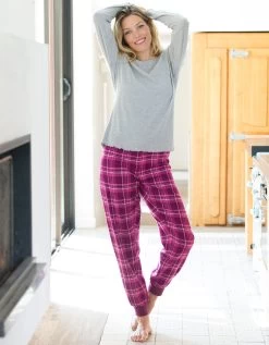 Tee-shirt Pyjama Manches Longues Uni Coton -Boutique De Lingerie De Mode 703631 C01 zoomx vue5