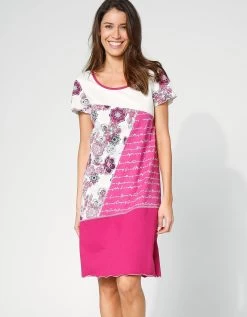 Chemise De Nuit Découpes Fantaisie