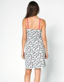 Nuisette Coton Imprimé "plumes" -Boutique De Lingerie De Mode 703665 C01 zoomx vue5