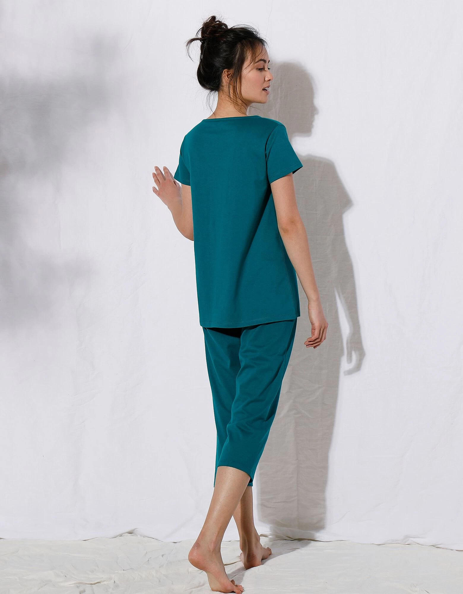 Pyjacourt Coton Manches Courtes Imprimé Placé « tortue De Mer » 4 Pyjacourt Coton Manches Courtes Imprimé Placé « tortue De Mer » – Image 2