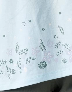 Tee-shirt De Pyjama Manches Longues Imprimé Base Fleurs -Boutique De Lingerie De Mode 703676 C00 zoomx vue6