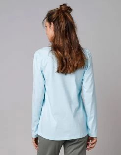 Tee-shirt De Pyjama Manches Longues Imprimé Base Fleurs -Boutique De Lingerie De Mode 703676 C00 zoomx vue7