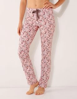 Pantalon Imprimé Fleuri - Jersey Coton
