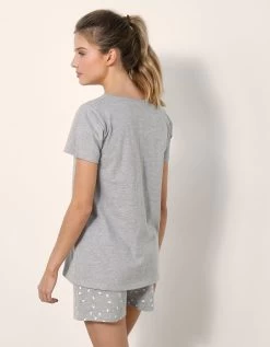 Pyjama Short Imprimé - Lot De 2 -Boutique De Lingerie De Mode 703704 C01 zoomx vue3