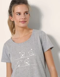 Pyjama Short Imprimé - Lot De 2 -Boutique De Lingerie De Mode 703704 C01 zoomx vue4