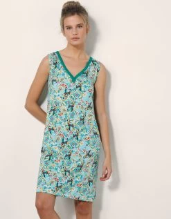 Chemise De Nuit Roméo Imprimée Toucan <br/> -Boutique De Lingerie De Mode 703712 C01 zoomx vue6